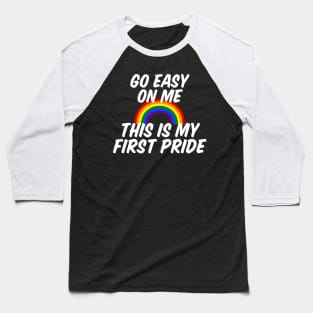 Fun Gay Pride 2019 Shirt Funny for LGBT Events T-Shirt Baseball T-Shirt